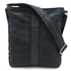 HERMES Black Leather Shoulder Bag